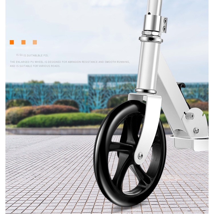 Xe Trượt Scooter Trẻ Em 2 Bánh Đổi Chiều Cao 3 Nấc Chịu Được Trọng Tải Dưới 100kg – Hàng Chính Hãng Forbic