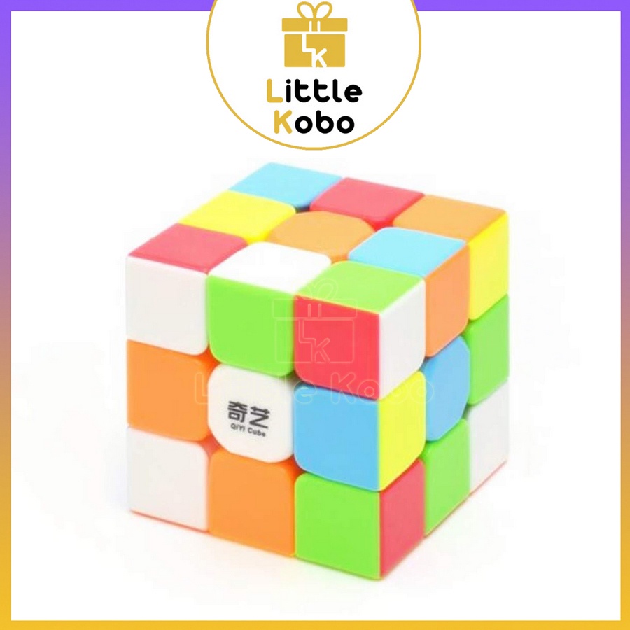 Rubik 3x3 QiYi Warrior S Rubic 3 Tầng Không Viền Stickerless Đồ Chơi Thông Minh #8
