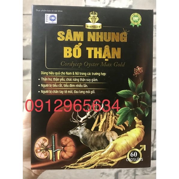 Sâm nhung bổ thận tăng cường sức khỏe của nam và nữ