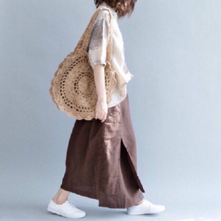 Túi cói Bigsize Ulzzang Hàn Quốc