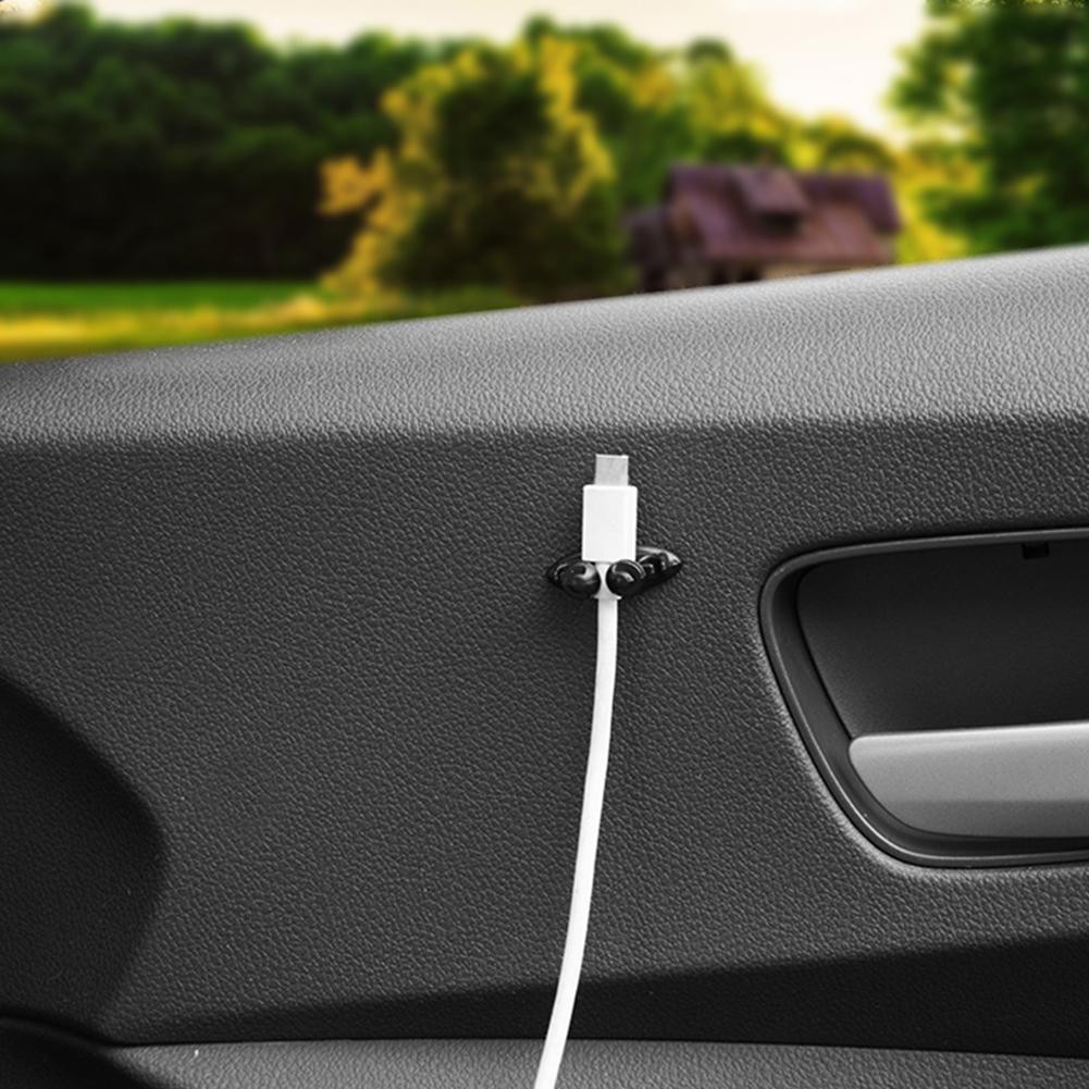 8 kẹp cố định dây cáp tiện dụng cho xe hơi