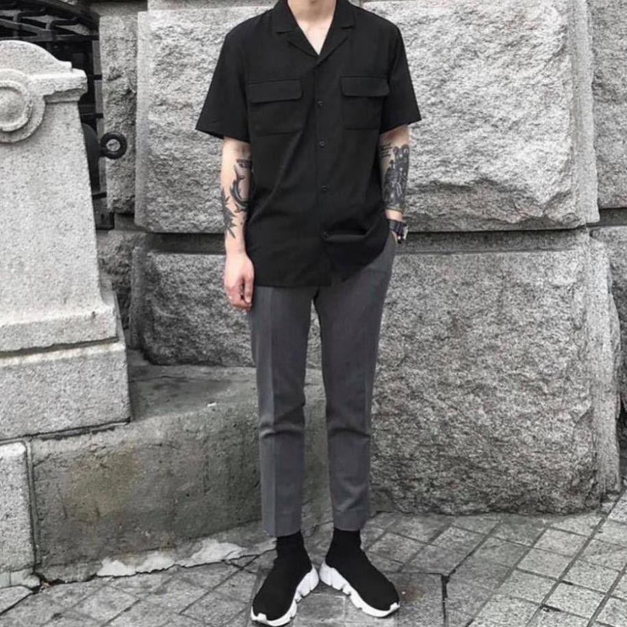 Quần tây âu (2 Màu ĐEN XÁM) Nam Nữ Unisex [Thời trang nam] | BigBuy360 - bigbuy360.vn