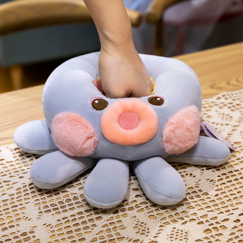 【Ready Stock】đồ chơi cho bé Cute octopus plush toy 20 cm-40 cm