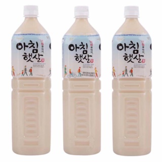 Date t3/2019 combo 3 chai nước gạo hàn quốc 1l5