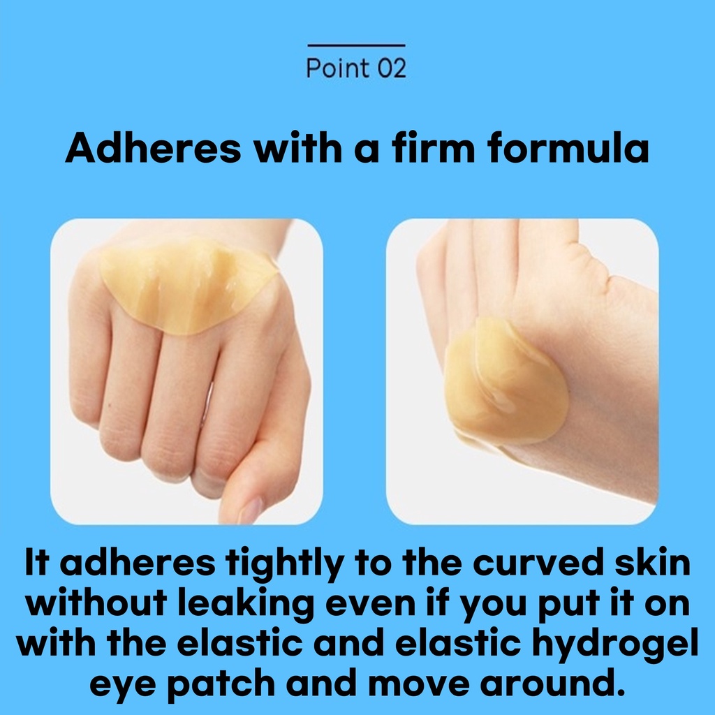 Bộ 60 miếng dán dưỡng da mắt Real Vita chứa hydrogel 84g