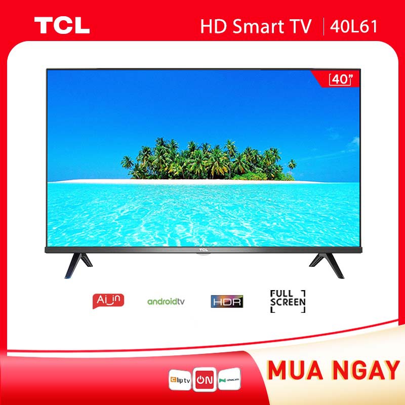 Smart TV TCL Android 8.0 40 inch Full HD .wifi - 40L61