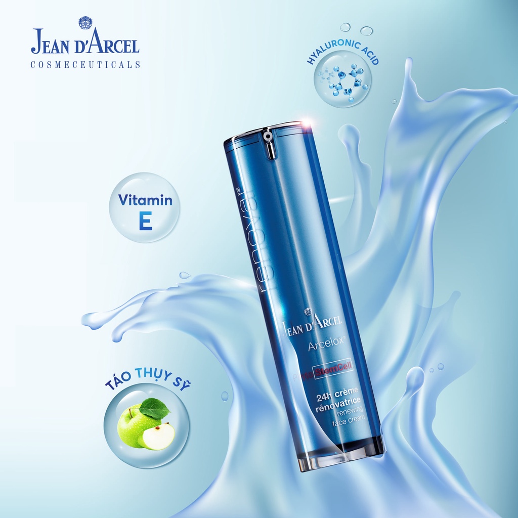 Kem Dưỡng Tế Bào Gốc Trẻ Hóa Và Sáng Da Jean D'Arcel Renewing Face Cream