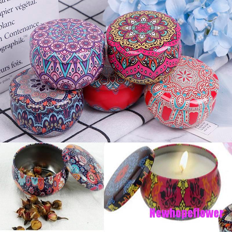 Hộp Đựng Nến Bằng Thiếc Tiện Dụng