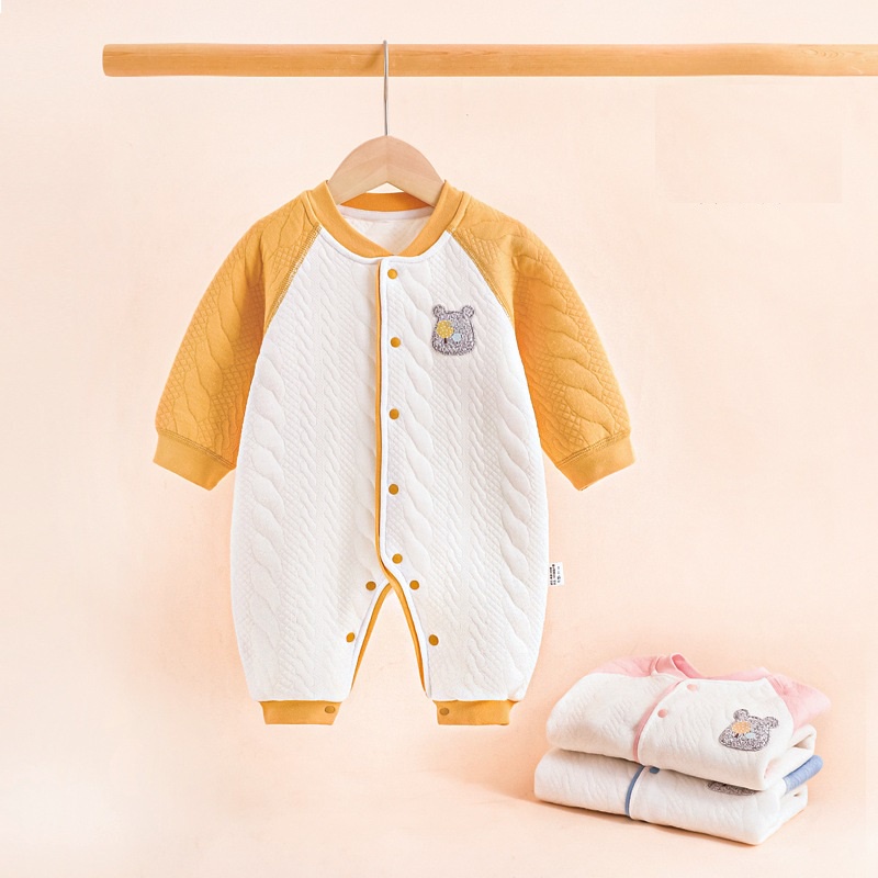 Body trần bông CAO CẤP giữ ấm cho bé phong cách Hàn Quốc [Shop Mẹ BOB 86]