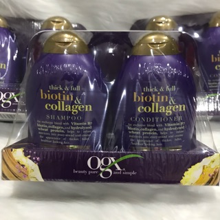Set dầu gội + xả biotin 385ml hàng chuẩn Mỹ 100%