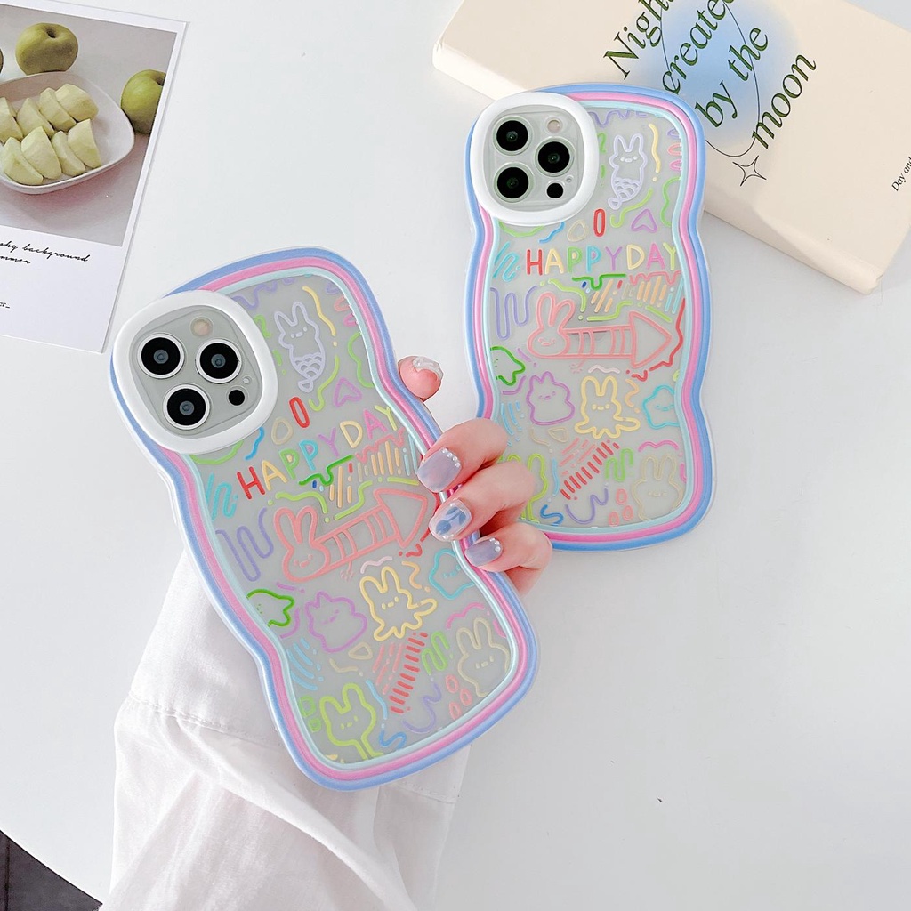 Ốp Điện Thoại Tpu Dẻo Họa Tiết Hoạt Hình Động Vật Dễ Thương Chống Sốc Cho iPhone 11 12 13 pro max xr x xsmax