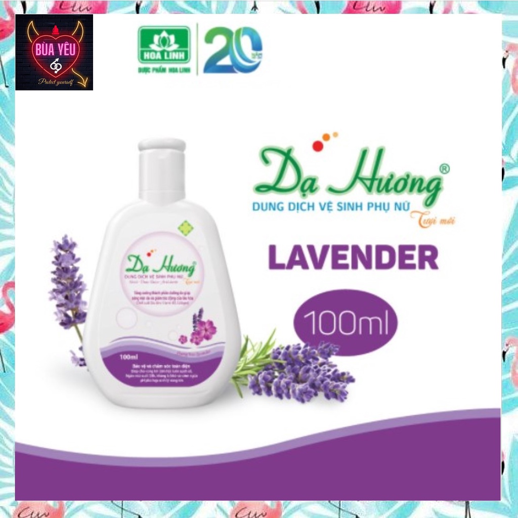 Dung dịch vệ sinh phụ nữ Dạ Hương 100ML