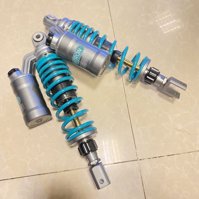 Phuộc nhún sau Nitron bình dầu cho các xe tay ga novo 4 5 6 NVX Air blade...