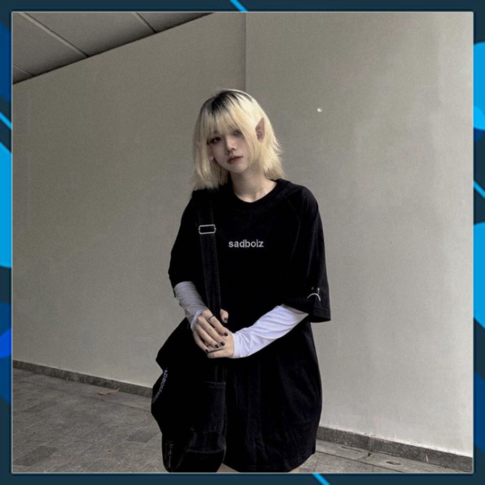 Áo thun tay lỡ Unisex nam nữ chất Premium Cotton oversize form rộng Ulzzang Eat Everything AT04