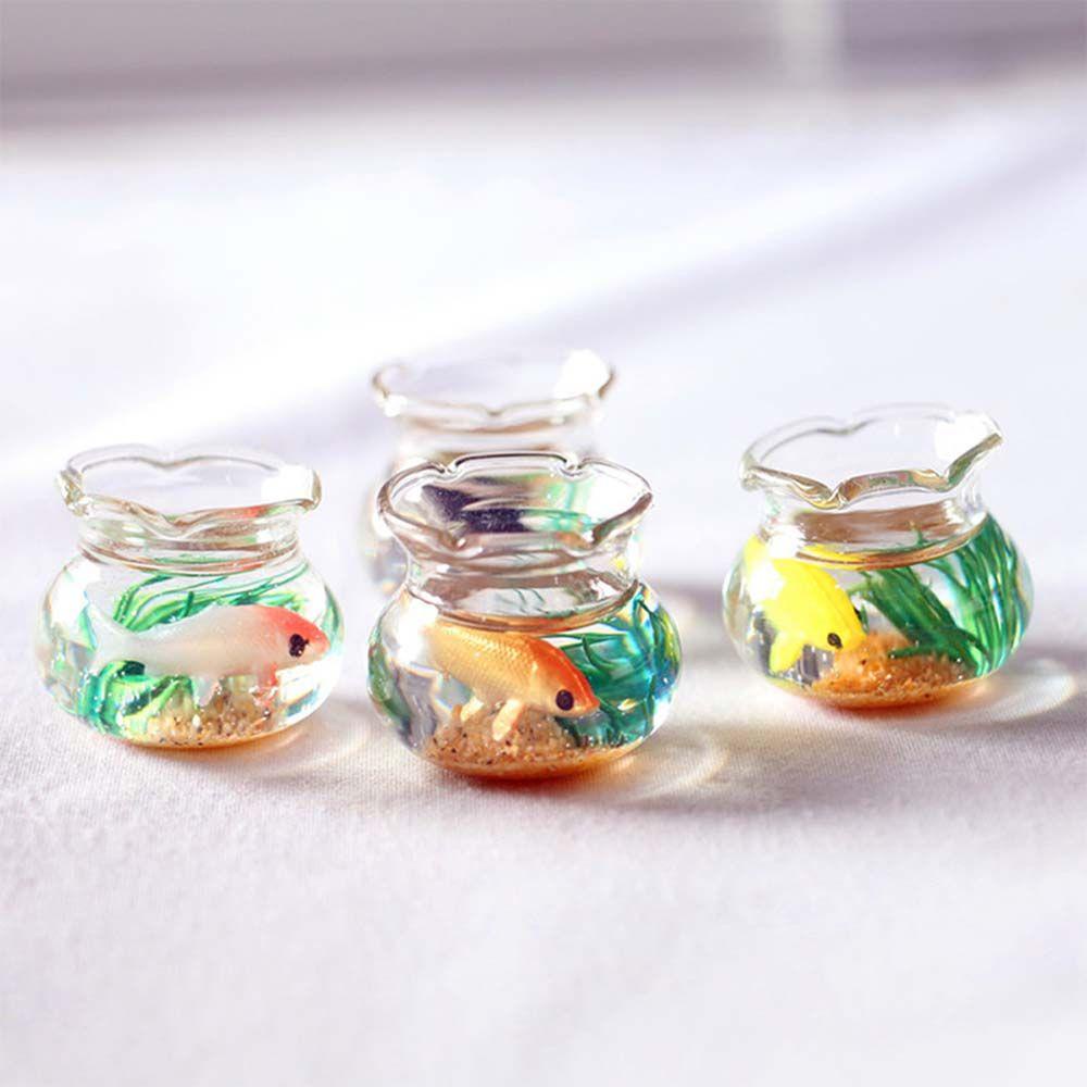 1 Đồ trang trí Hồ Cá Mini Trang Trí Nhà Búp Bê