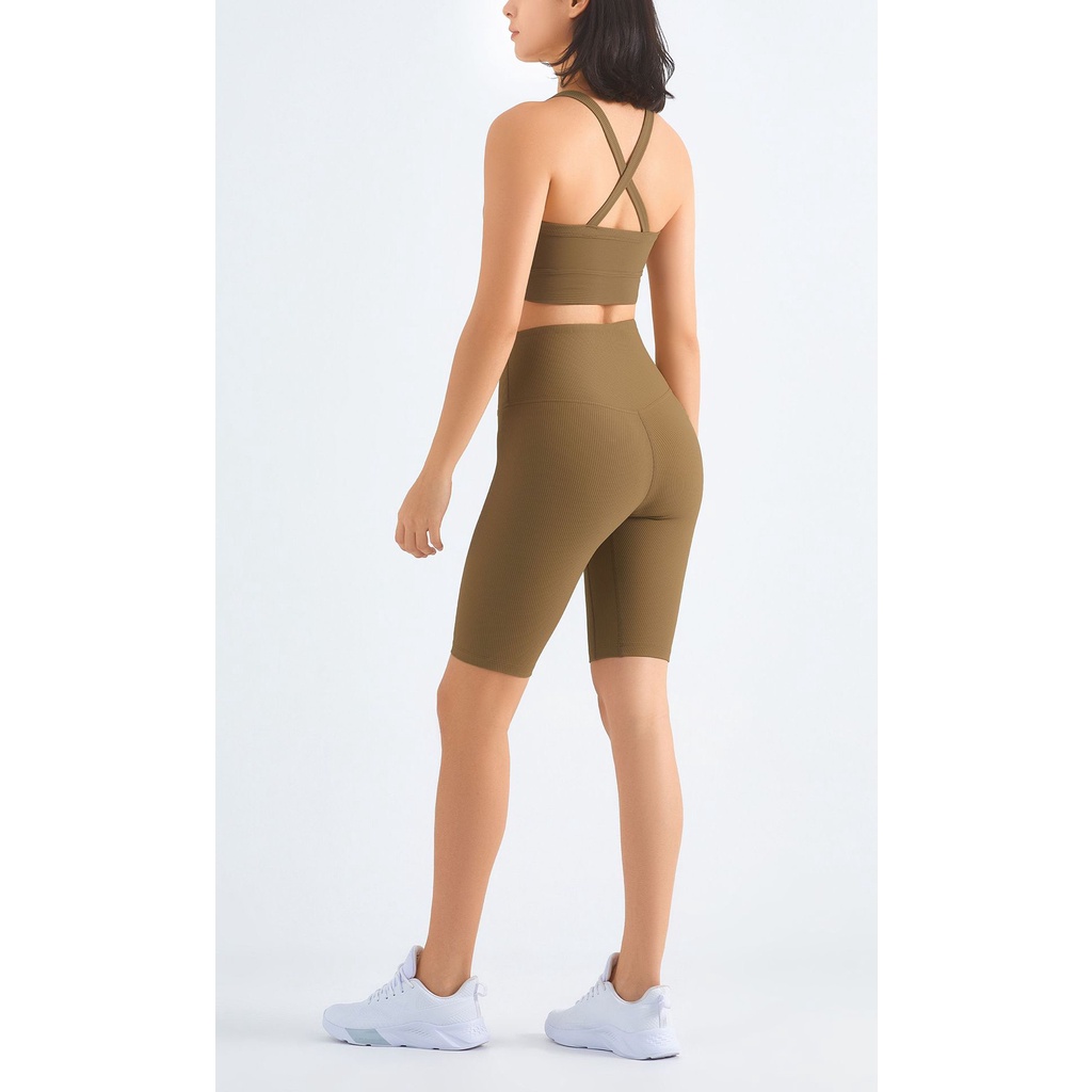 Bộ đồ thể thao Hoppe Fumeng gồm áo ngực và quần short cho nữ