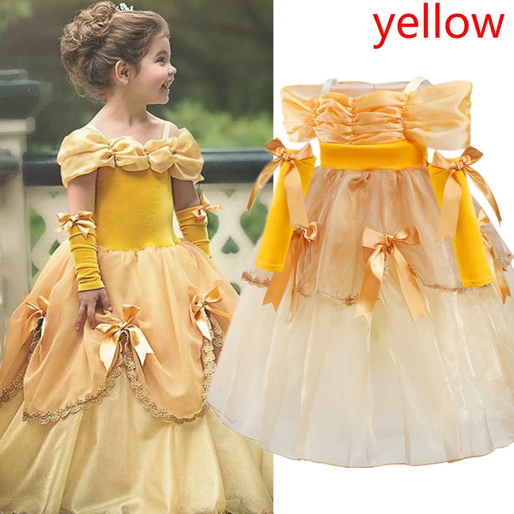 Đầm hóa trang công chúa lọ lem xinh xắn cho bé gái