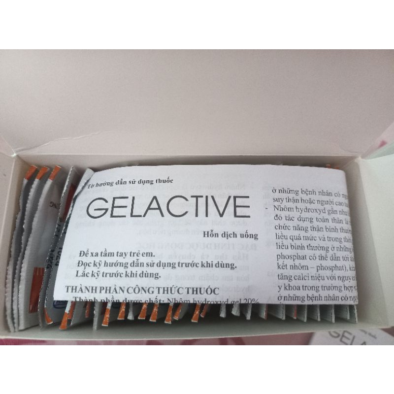 Gelactive viêm loét dạ dày -tá tràng