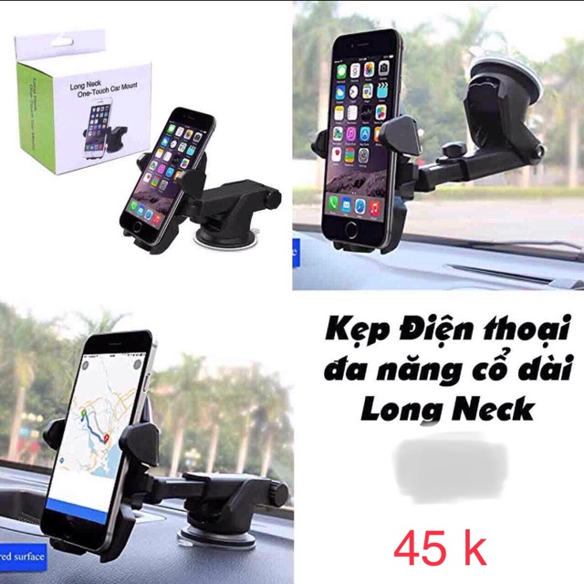 Kẹp điện thoại trên xe oto các loại