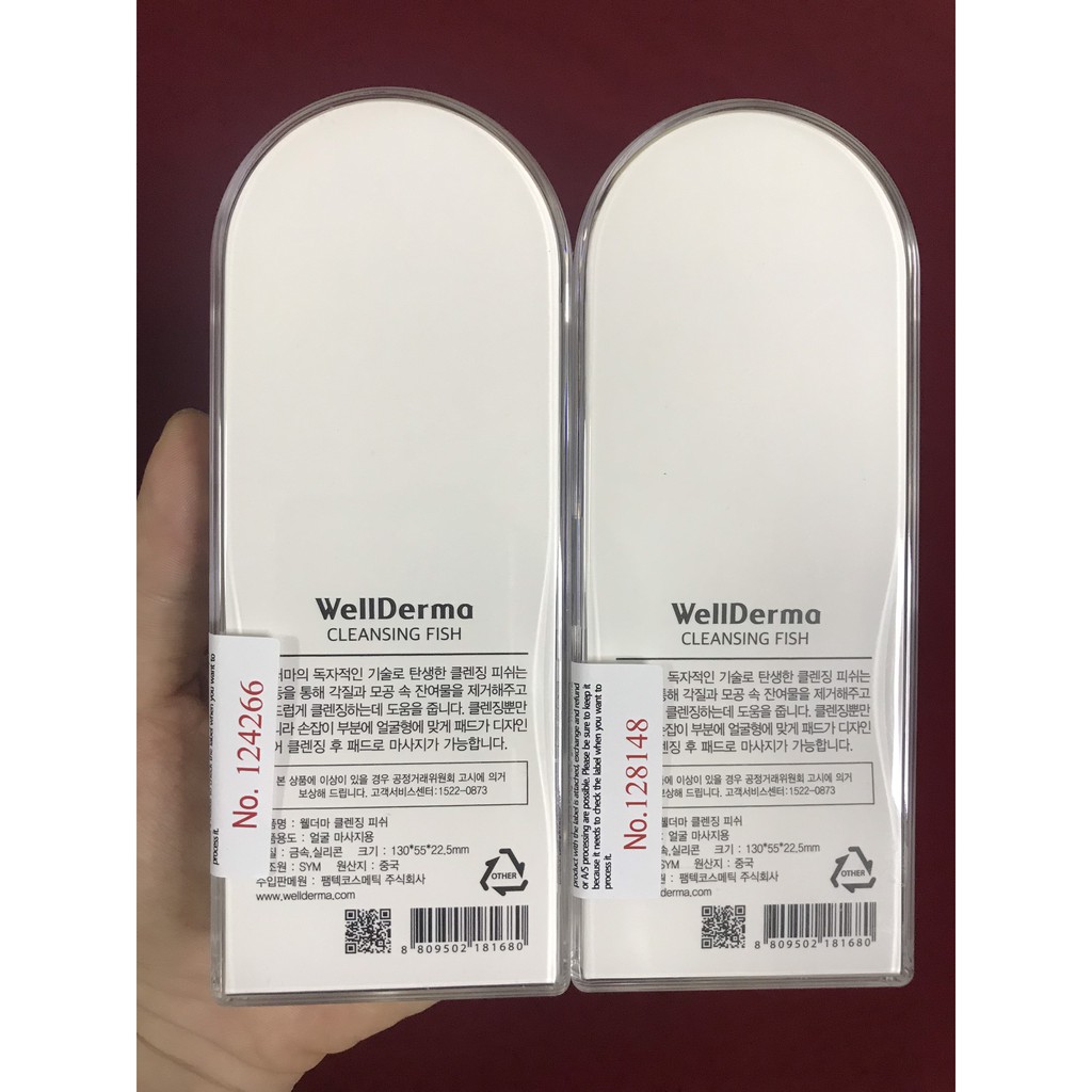 [SALE] [CAM KẾT 100% CHÍNH HÃNG] Máy Rửa Mặt Con Cá WELLDERMA CLEANSING FISH Hàn Quốc - sạch sâu lỗ chân lông | BigBuy360 - bigbuy360.vn