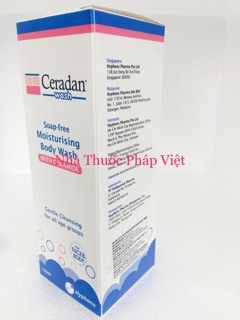 Sữa tắm Ceradan 150ml