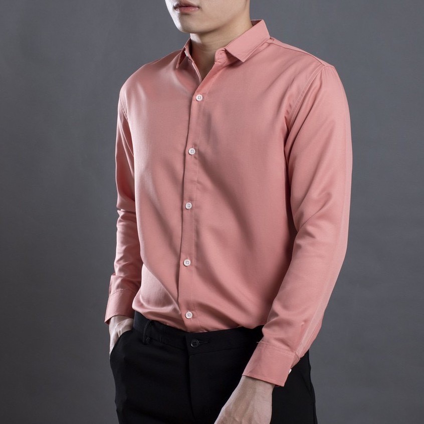 Áo sơ mi đen, dài tay hàn quốc, dáng công sở, màu đen trắng chất đẹp HIMRY STORE | BigBuy360 - bigbuy360.vn