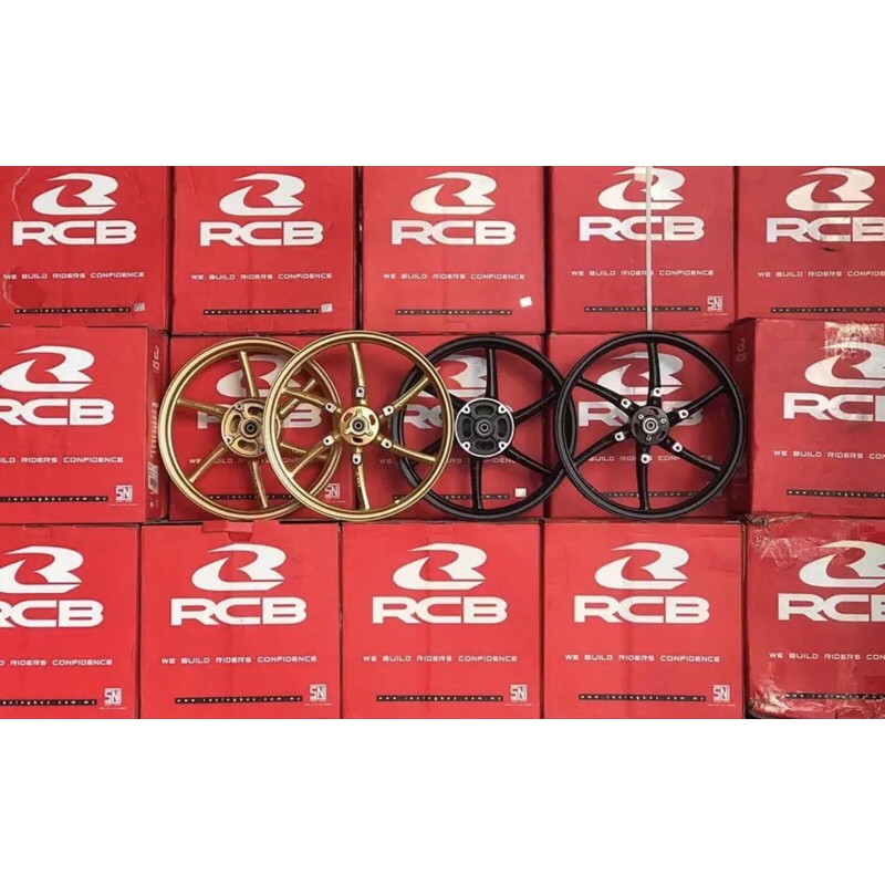 Mâm 6 cây RCB gắn cho Winner X bản 1.85-2.5 Đen