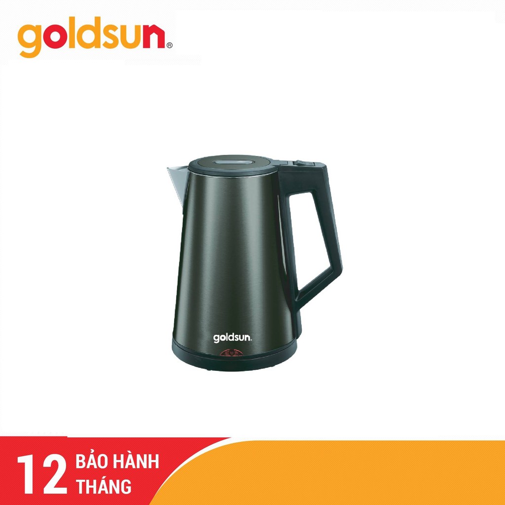 [Mã ELHADEV giảm 4% đơn 300K] Ấm siêu tốc 3 Lớp Goldsun GKT2641BK 1L7 Hàng chính hãng Bảo hành 12 tháng