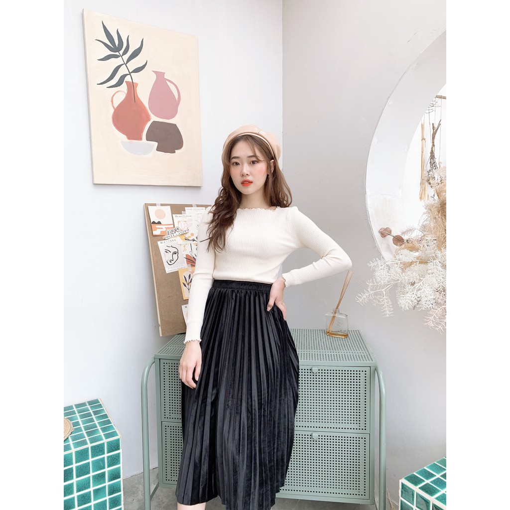 Áo len cuốn bèo Hàn Quốc 💘𝗙𝗿𝗲𝗲𝗦𝗵𝗶𝗽 💘 bảng màu siêu Ngọt Ngào 𝐿𝑒𝑛 𝑙𝑜̂𝑛𝑔 𝑐𝑢̛̀𝑢 💘🌺 | BigBuy360 - bigbuy360.vn