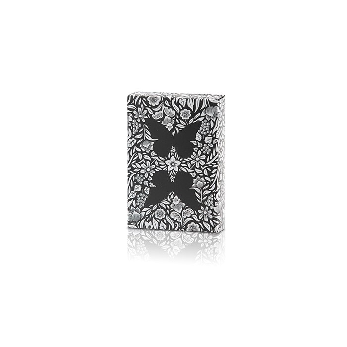 Bài tây, bài ảo thuật Limited Edition Butterfly Playing Cards Unmarked (Black and White) - Hàng chín
