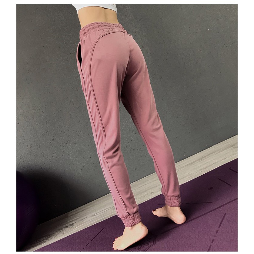 (Hà Nội) Quần dài Jogger có túi thể thao nữ Ane.no1 Nữ(Đồ Tập Gym,Yoga) (Không áo) - NAM - Siêu HOT