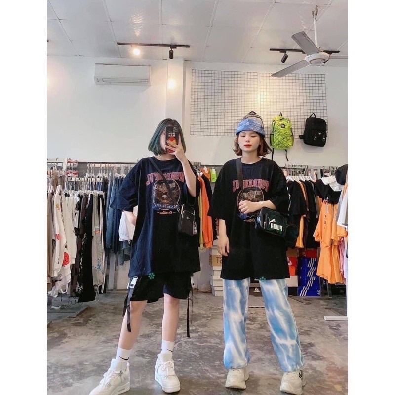 [Rẻ nhất shopee] Áo ĐẠI BÀNG unisex form rộng tay lỡ, áo đơn , áo đôi, áo nhóm siêu hot trend . Donnafashion