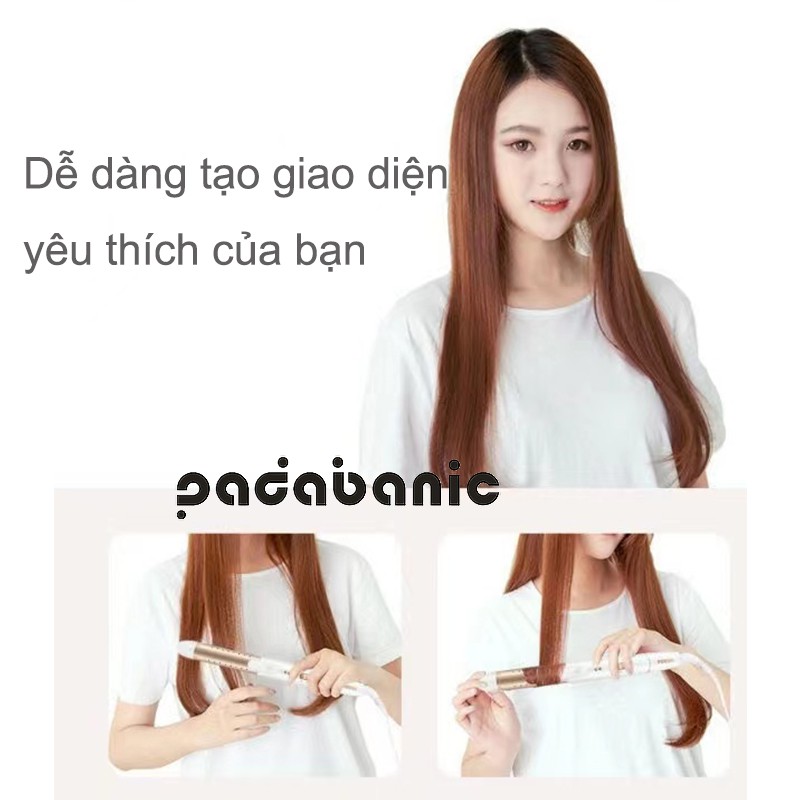 [ BỀN RẺ TỐT ] Padabanic Máy Là Tóc Máy Uốn Duỗi tóc mini 2in1 Nhiệt Chuẩn Kẹp êm