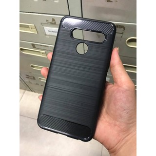 Ốp Lưng LG V50 Chống Sốc Dạng Carbon Hiệu Likgus