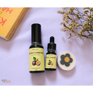 Dầu hạt chanh dây ép lạnh Pơ Lang