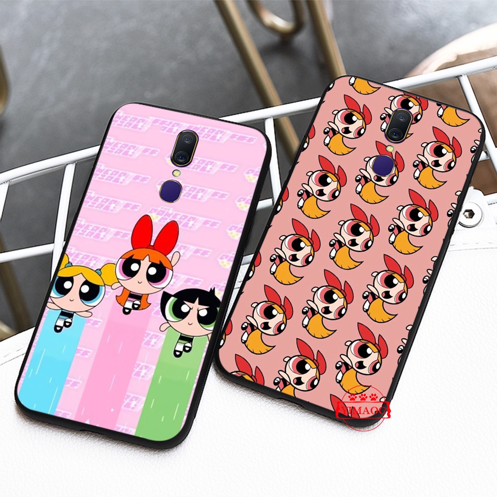 Ốp Điện Thoại Mềm Hình Powerpuff Girl Cảnh Sát 202a Cho Oppo A9 K5 Reno Z 2 10x Ace 2z 2f Realme X2