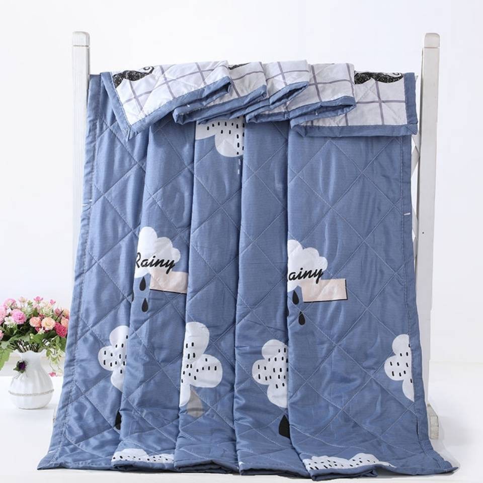 quilt  Chăn bông lụa 100 dâu tằm dày dặn giữ ấm, mùa xuân hạ thu được tất cả các mùacái mền