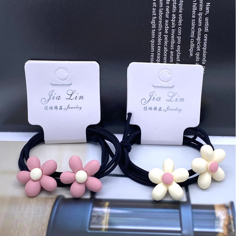 RẺ VÔ ĐỊCH  1 CHIẾC DÂY BUỘC TÓC HÌNH DỄ THƯƠNG LOẠI DÂY ĐÔI SIÊU BỀN