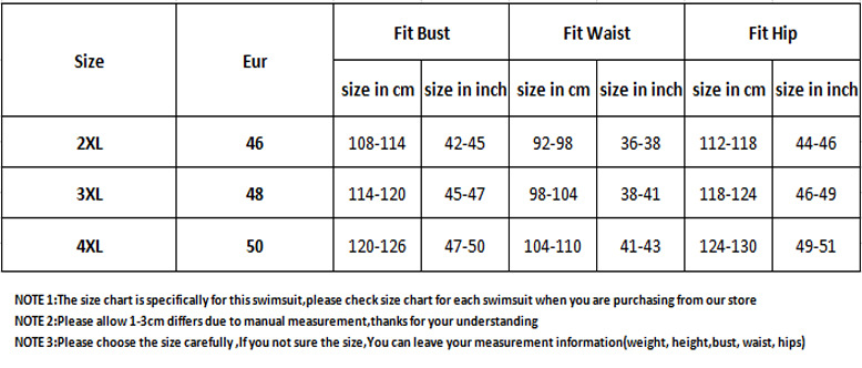 Đồ Bơi Một Mảnh Màu Trơn Có Đệm Mút Size Lớn 2xl-4xl Dành Cho Nữ | BigBuy360 - bigbuy360.vn