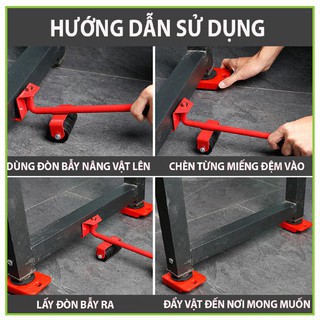 Bộ dụng cụ nâng và di chuyển đồ thông minh