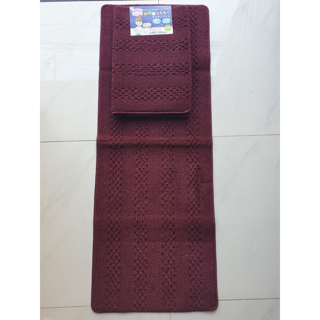 01 thảm bếp chống trượt cao cấp KÍCH THƯỚC 0.45mx1.2m- NHIỀU MÀU - CONDOR