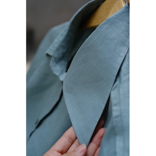 Áo sơ mi oversize chất liệu Linen