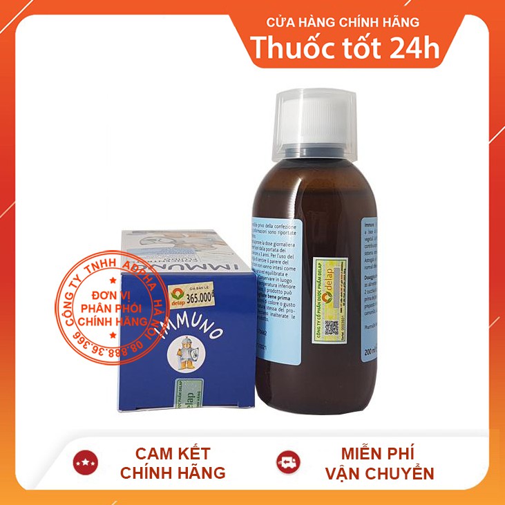 Immuno bimbi - Thảo dược Châu Âu tăng cường miễn dịch tự nhiên cho bé