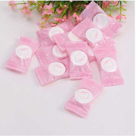 Gói 100 Khăn Giấy Nén Dạng Viên Kẹo Tiện Lợi