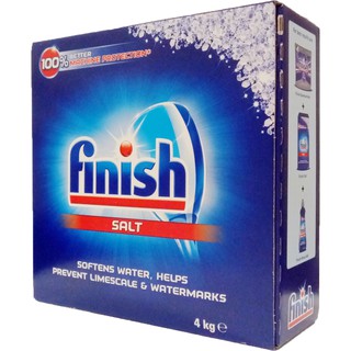 Muối rửa chén bát Finish 4kg/ Muối làm mềm nước Finish loại 4kg