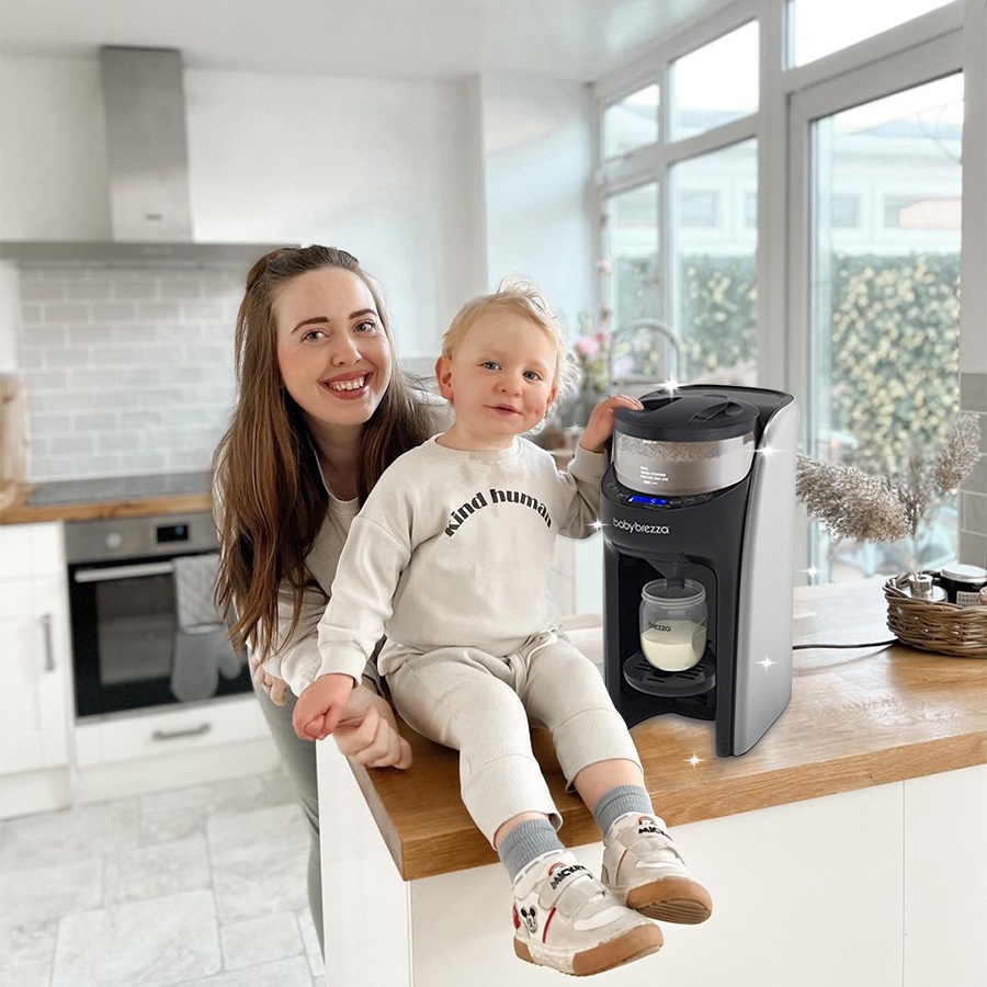 Máy pha sữa Baby Brezza Formula Pro Advanced- bản mới nhất Silver / Black