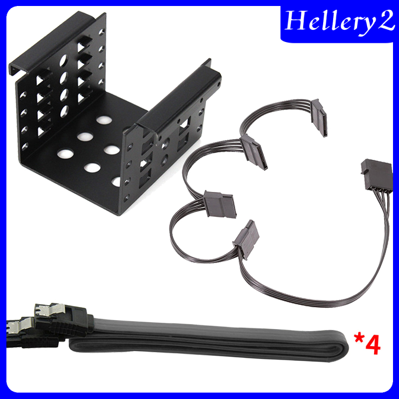 Khay Đựng Ổ Cứng Ssd Hdd 4-bay 2.5 Inch Sang 3.5 Inch | BigBuy360 - bigbuy360.vn