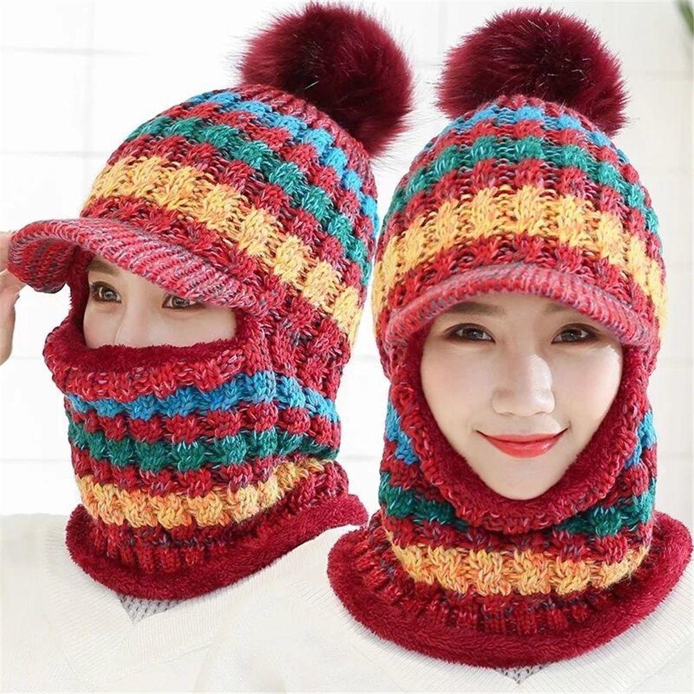 Mũ Len Trùm Đầu Chống Gió Thời Trang Cho Nam Nữ