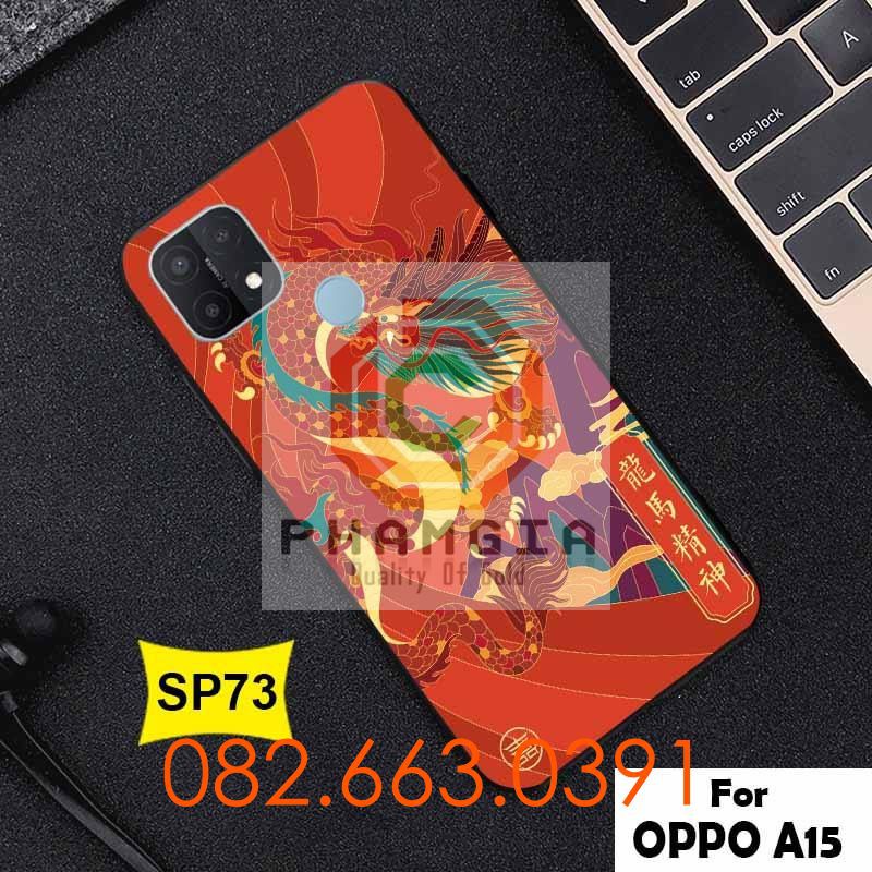 Ốp lưng Oppo A15 / A15S dẻo in hình tết con trâu