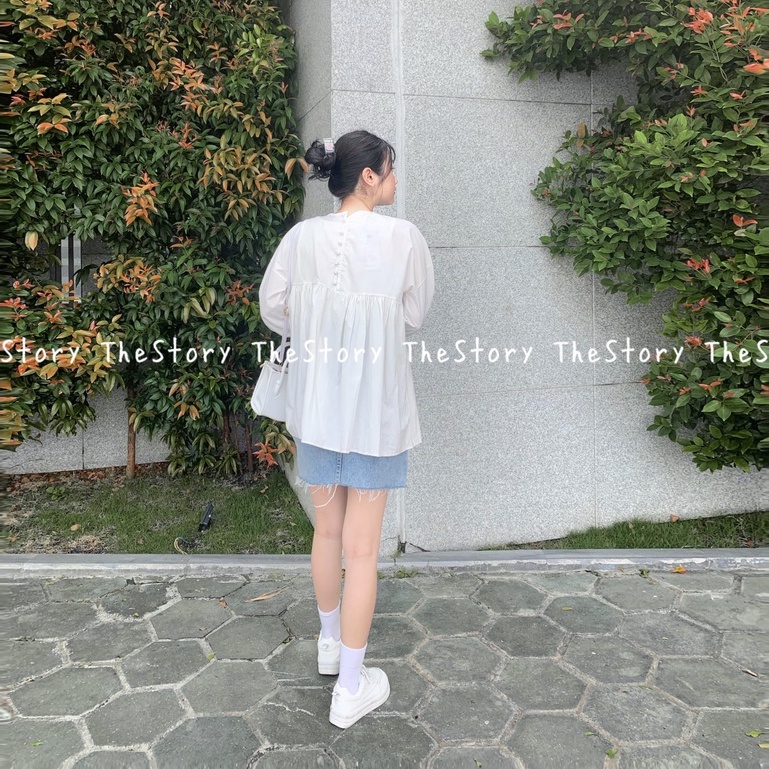 [STR] [ẢNH THẬT SHOP CHỤP] Áo babydoll A2461